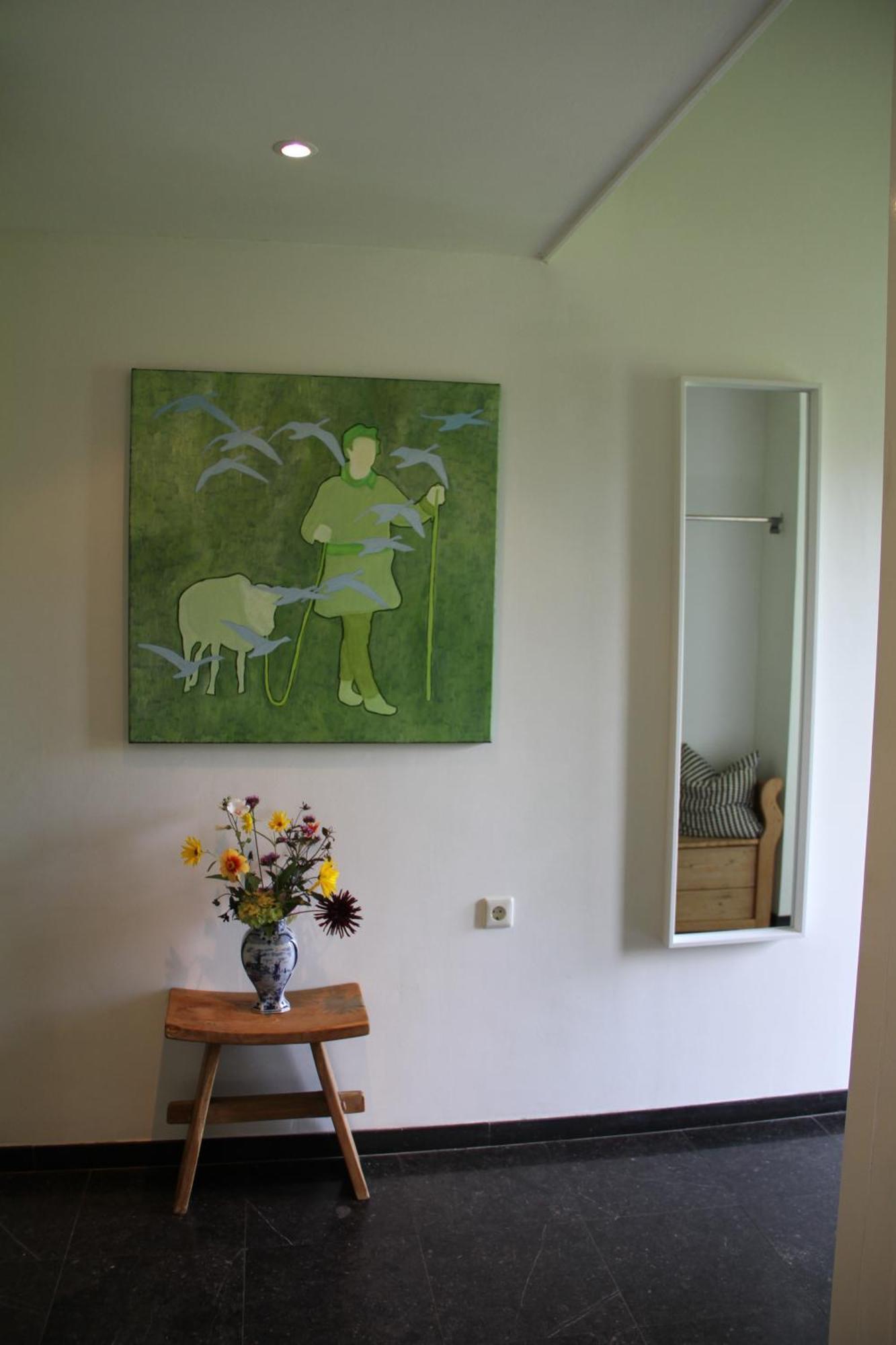 הוילה Erichem Familiehuis De Betuwe Met Prive Kunstgras Tennisbaan En Sauna מראה חיצוני תמונה